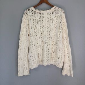 Worthington cream women’s sweater